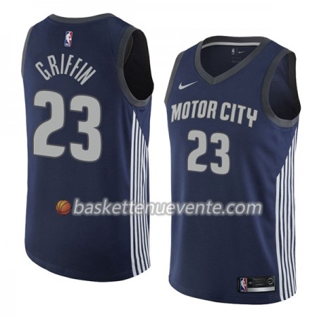 Maillot Basket Detroit Pistons Blake Griffin 23 Nike City Edition Swingman - Homme